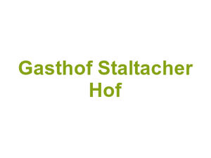 Gasthof Staltacher Hof Logo