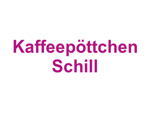 Kaffeepöttchen Schill Logo