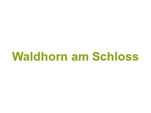 Waldhorn am Schloss Logo