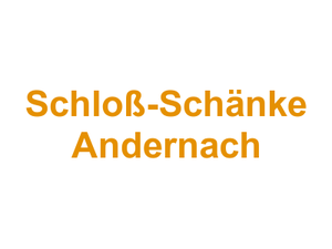 Schloß-Schänke Andernach Logo