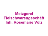 Metzgerei Fleischwarengeschäft Inh. Rosemarie Völz Logo
