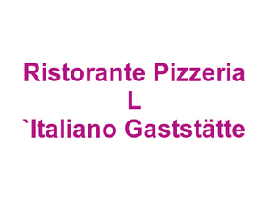 Ristorante Pizzeria L `Italiano Gaststätte Logo