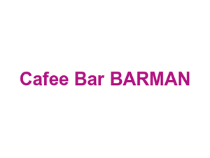 Cafee Bar BARMAN Logo