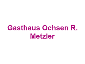 Gasthaus Ochsen R. Metzler Logo