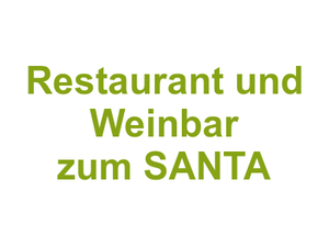 Restaurant und Weinbar zum SANTA Logo