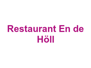 Restaurant En de Höll Logo