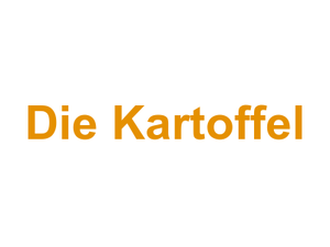 Die Kartoffel Logo