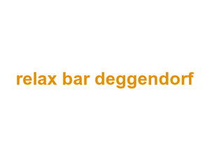 relax bar deggendorf Logo