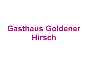 Gasthaus Goldener Hirsch Logo