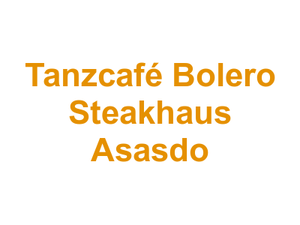 Tanzcafé Bolero Steakhaus Asasdo Logo