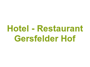 Hotel - Restaurant Gersfelder Hof Logo