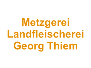 Metzgerei Landfleischerei Georg Thiem Logo
