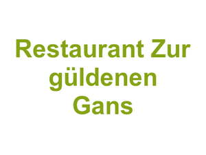 Restaurant Zur güldenen Gans Logo