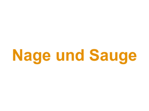 Nage und Sauge Logo