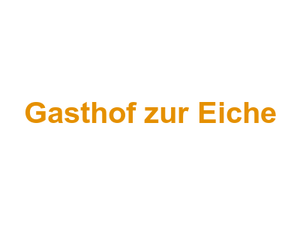 Gasthof zur Eiche Logo