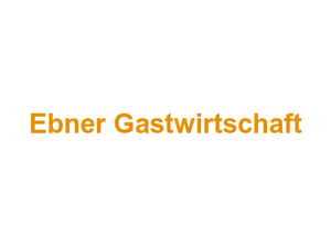 Ebner Gastwirtschaft Logo