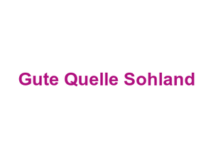 Gute Quelle Sohland Logo