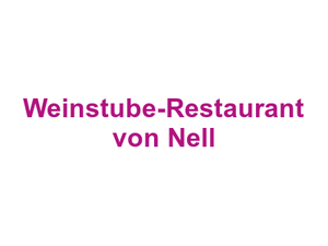 Weinstube-Restaurant von Nell Logo