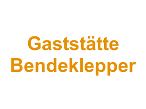 Gaststätte Bendeklepper Logo