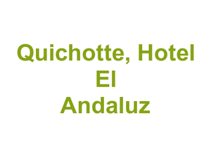 Restaurant "Don Quichotte", Hotel "El Andaluz" Logo
