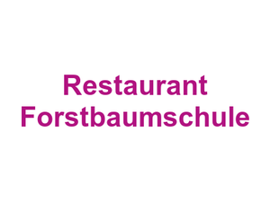 Restaurant Forstbaumschule Logo