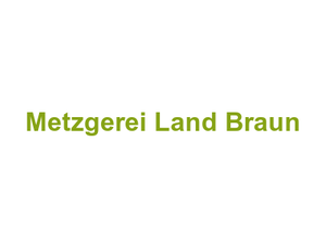 Metzgerei Land Braun Logo