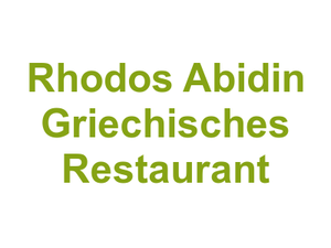 Rhodos Abidin Griechisches Restaurant Logo