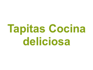 Tapitas Cocina deliciosa Logo