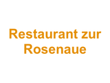 Restaurant zur Rosenaue Logo