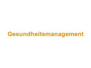 Gesundheitsmanagement Logo