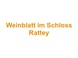 Weinblatt im Schloss Rattey Logo
