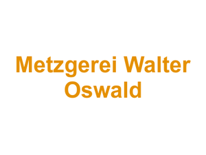 Metzgerei Walter Oswald Logo