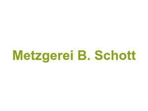 Metzgerei B. Schott Logo