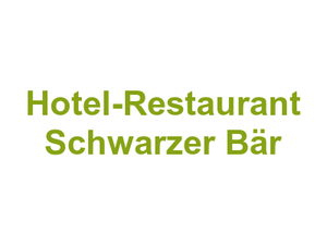 Hotel-Restaurant "Schwarzer Bär" Logo