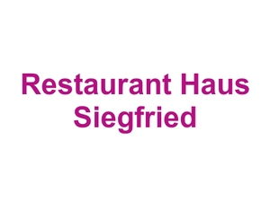 Restaurant Haus Siegfried Logo