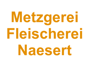 Metzgerei Fleischerei Naesert Logo