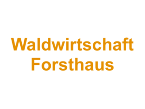 Waldwirtschaft Forsthaus Logo