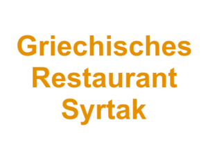 Griechisches Restaurant Syrtak Logo