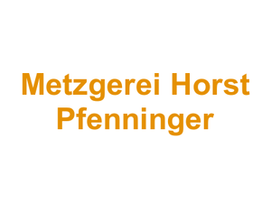 Metzgerei Horst Pfenninger Logo