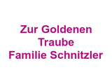 "Zur Goldenen Traube" Familie Schnitzler Logo