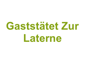 Gaststätet Zur Laterne Logo