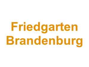 Friedgarten Brandenburg Logo