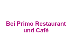 Bei Primo Restaurant und Café Logo