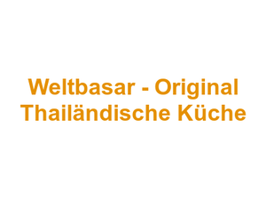 Weltbasar - Original Thailändische Küche Logo