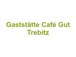 Gaststätte Café Gut Trebitz Logo