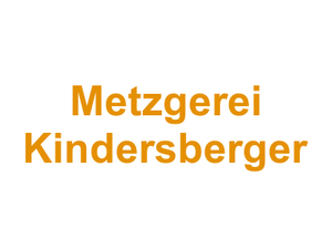 Metzgerei Kindersberger Logo