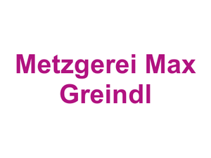 Metzgerei Max Greindl Logo