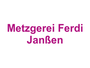 Metzgerei Ferdi Janßen Logo