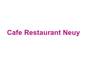 Cafe Restaurant Neuy Logo