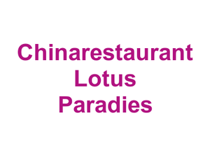 Chinarestaurant Lotus Paradies Logo